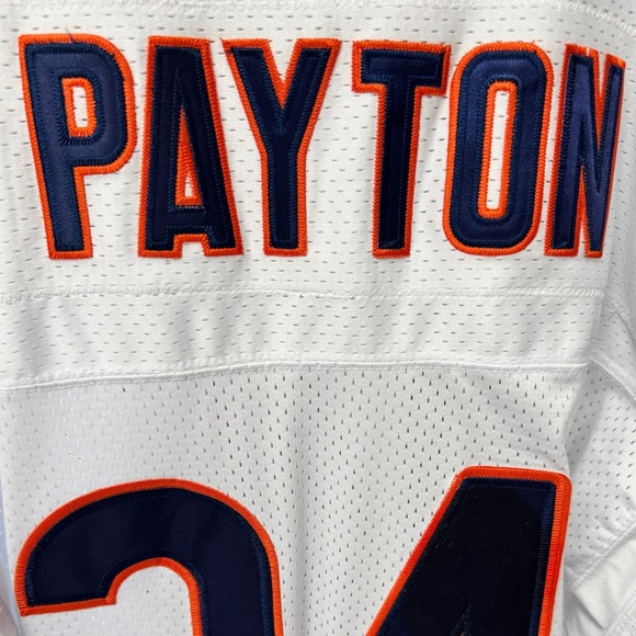 NFL Walter Payton 1975 Chicago 85 Bears Throwback Jersey 34 Mitchell Ness Sz 52 - Picture 7 of 8
